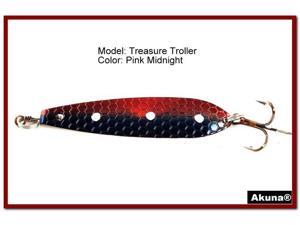Akuna Treasure Troller 3" Trolling Spoon Fishing Lure Akuna Treasure Troller 3" Trolling Spoon Fishing Lure
