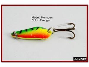 Akuna Monsoon 1.3" Spoon Fishing Lure Akuna Monsoon 1.3" Spoon Fishing Lure