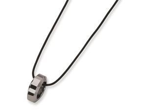 Genuine Chisel (TM) Necklace. Tungsten Polished Leather Cord Necklace. 100% Satisfaction Guaranteed. Genuine Chisel (TM) Necklace. Tungsten Polished Leather Cord Necklace. 100% Satisfaction Guaranteed.