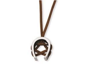 Genuine Chisel (TM) Necklace. Tungsten Horseshoe on Leather Cord Necklace. 100% Satisfaction Guaranteed. Genuine Chisel (TM) Necklace. Tungsten Horseshoe on Leather Cord Necklace. 100% Satisfaction Guaranteed.