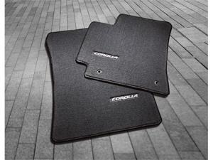 2009 Toyota Corolla Carpet Floor Mats - Dark Charcoal 2009 Toyota Corolla Carpet Floor Mats - Dark Charcoal