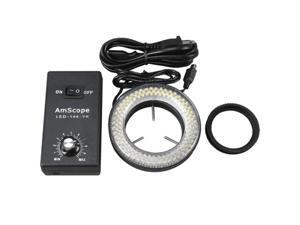 AmScope 144-LED Microscope Ring Light with Adapter AmScope 144-LED Microscope Ring Light with Adapter