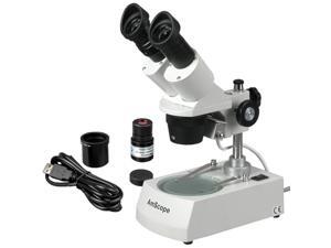 20X-40X-80X Stereo Two Light Microscope with USB Camera 20X-40X-80X Stereo Two Light Microscope with USB Camera