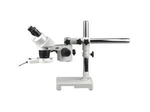 20X & 40X Stereo Microscope on Single-Arm Boom with Ring Light 20X & 40X Stereo Microscope on Single-Arm Boom with Ring Light