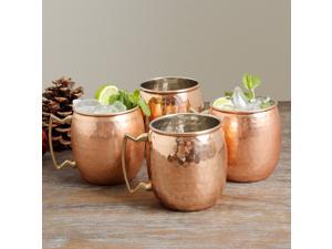 Moscow Mule Solid Copper Mug 16 oz -Hammered (Pack of 4) Moscow Mule Solid Copper Mug 16 oz -Hammered (Pack of 4)