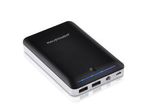 RAVPower Deluxe 14000 mAh iSmart Power Bank External Battery Charger - Dual USB Output 5V / 1A & 5V / 2.4A (Black) for iPhone, iPad, Samsung Galaxy, Note, Google Nexus, HTC One and other mobile device RAVPower Deluxe 14000 mAh iSmart Power Bank External Battery Charger - Dual USB Output 5V / 1A & 5V / 2.4A (Black) for iPhone, iPad, Samsung Galaxy, Note, Google Nexus, HTC One and other mobile device