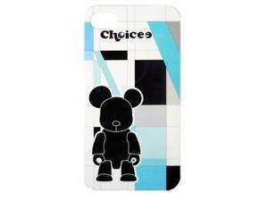 CHOICEE X QEE IPHONE4 FACEPLATE STRIPE BLUE BLACKBEAR (RETAIL) CHOICEE X QEE IPHONE4 FACEPLATE STRIPE BLUE BLACKBEAR (RETAIL)