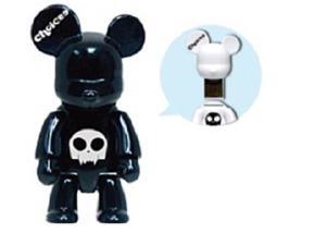 Choicee X Qee Bear 8GB USB 2.0 Flash Drive Black Choicee X Qee Bear 8GB USB 2.0 Flash Drive Black