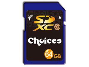 Choicee 64GB SDXC Class 10 Secure Digital Memory Card Choicee 64GB SDXC Class 10 Secure Digital Memory Card