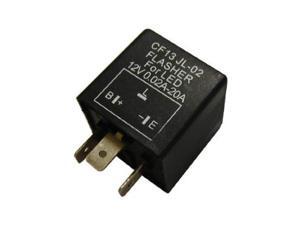 3-Pin CF-13 Electronic Flasher Relay Fix For LED Turn Signal Light Bulbs 3-Pin CF-13 Electronic Flasher Relay Fix For LED Turn Signal Light Bulbs