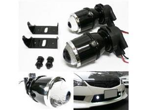 iJDMTOY Universal Fit HID Ready Optical Projector Fog Light Lamps iJDMTOY Universal Fit HID Ready Optical Projector Fog Light Lamps