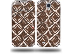 Wavey Chocolate Brown - Decal Style Skin (fits Samsung Galaxy S IV S4) Wavey Chocolate Brown - Decal Style Skin (fits Samsung Galaxy S IV S4)