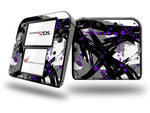 Abstract 02 Purple - Decal Style Vinyl Skin fits Nintendo 2DS Abstract 02 Purple - Decal Style Vinyl Skin fits Nintendo 2DS