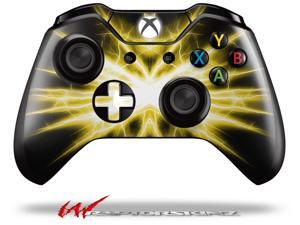Lightning Yellow - Decal Style Skin fits Microsoft XBOX One Wireless Controller - CONTROLLER NOT INCLUDED Lightning Yellow - Decal Style Skin fits Microsoft XBOX One Wireless Controller - CONTROLLER NOT INCLUDED