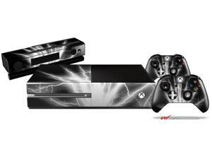 Lightning White - Holiday Bundle Decal Style Skin Set fits XBOX One Console, Kinect and 2 Controllers (XBOX SYSTEM SOLD SEPARATELY) Lightning White - Holiday Bundle Decal Style Skin Set fits XBOX One Console, Kinect and 2 Controllers (XBOX SYSTEM SOLD SEPARATELY)