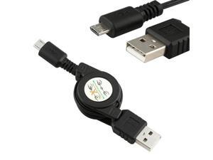 USB 2.0 A Male to Micro B Male Extension Retractable Data Sync Charge Cable USB 2.0 A Male to Micro B Male Extension Retractable Data Sync Charge Cable