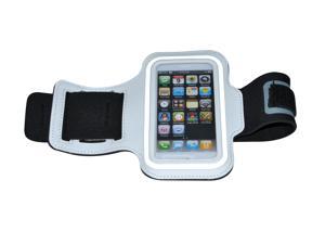 Running/Gym/Jogging Exercise Arm Band Holder Case for Apple iPhone 5 - White Running/Gym/Jogging Exercise Arm Band Holder Case for Apple iPhone 5 - White