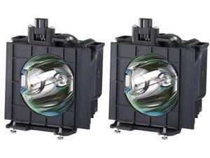 Panasonic PTDW5100 DLP Video Projector Assembly OEM Compatible Twin-Pack Bulbs Panasonic PTDW5100 DLP Video Projector Assembly OEM Compatible Twin-Pack Bulbs