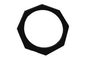 OPTIMA Black Short PAR38 Octogonal Gel Frame OPTIMA Black Short PAR38 Octogonal Gel Frame