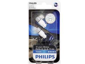 Philips 194 LED - 6000K Bright White Interior Vision LED Automotive - 2 Bulbs Philips 194 LED - 6000K Bright White Interior Vision LED Automotive - 2 Bulbs