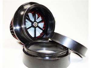 3" Cone Air Filter + Turbo Design 3 Inch Inlet with Adapters 3" Cone Air Filter + Turbo Design 3 Inch Inlet with Adapters
