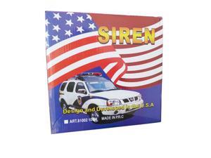 Police Siren 7 Tone PA System 100W Electronic Emergency Sound Police Siren 7 Tone PA System 100W Electronic Emergency Sound