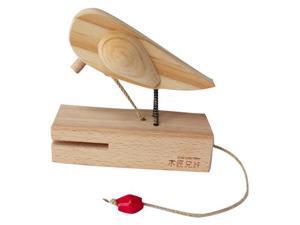 Woodpecker Door Bell - Cooing Bird (DIY) / Beech Wood, ONE in a Box / Paintable / Home Deco / Kid's Toy Woodpecker Door Bell - Cooing Bird (DIY) / Beech Wood, ONE in a Box / Paintable / Home Deco / Kid's Toy