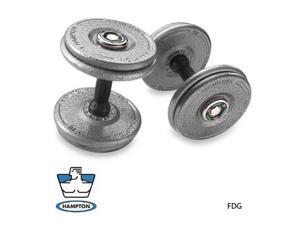 32.5 LB Gray Pro-Style Dumbbells with urethane Snug-Grip handles 32.5 LB Gray Pro-Style Dumbbells with urethane Snug-Grip handles
