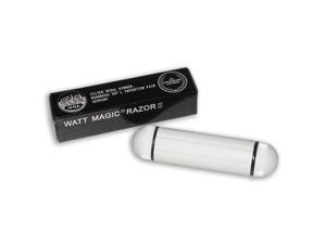 Watt Magic Retractable Twin Blade Travel Razor 3" shaving camping purse pocket Watt Magic Retractable Twin Blade Travel Razor 3" shaving camping purse pocket