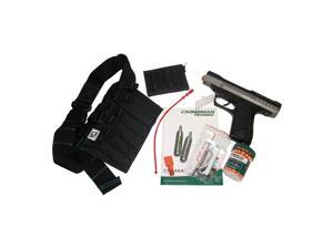 KT Kingman Training Eraser Heavyduty 11mm/.43cal Paintball Pistol + Utility Belt SET TITANIUM KT Kingman Training Eraser Heavyduty 11mm/.43cal Paintball Pistol + Utility Belt SET TITANIUM