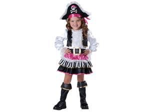 Toddler Pirate Girl Costume - 2T Toddler Pirate Girl Costume - 2T