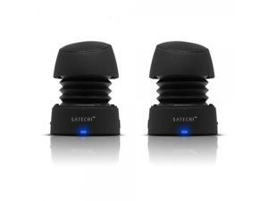 Satechi SX2 Portable Twin Speakers (Black) for iPhone 5S, 6, 5C, 5 & 4S, iPad Mini, Air, MacBook Pro, Macbook Air, ASUS Eee Pad Transformer, HTC One, Nexus 5, Galaxy Tab, Galaxy S4, S5, Note 3 Satechi SX2 Portable Twin Speakers (Black) for iPhone 5S, 6, 5C, 5 & 4S, iPad Mini, Air, MacBook Pro, Macbook Air, ASUS Eee Pad Transformer, HTC One, Nexus 5, Galaxy Tab, Galaxy S4, S5, Note 3