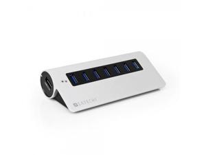 Satechi 7 Port USB 3.0 Premium Aluminum Hub (Black Trim) for iMac, MacBook Air, MacBook Pro, MacBook, and Mac Mini Satechi 7 Port USB 3.0 Premium Aluminum Hub (Black Trim) for iMac, MacBook Air, MacBook Pro, MacBook, and Mac Mini