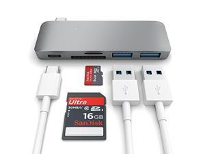 Satechi Type-C Pass Through USB Hub with USB-C Charging Port (Space Grey) Satechi Type-C Pass Through USB Hub with USB-C Charging Port (Space Grey)