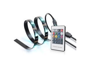 Satechi Flexible USB Accent LED RGB Light Strip Adhesive Tape Color Changing Kit (Black(PC) W/Remote) Satechi Flexible USB Accent LED RGB Light Strip Adhesive Tape Color Changing Kit (Black(PC) W/Remote)