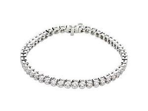 A Fetching Diamond Tennis Bracelet Length=7.25 A Fetching Diamond Tennis Bracelet Length=7.25