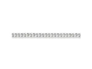 4.25mm Double 6 Side Diamond Cut Flat Link Chain Length=7 4.25mm Double 6 Side Diamond Cut Flat Link Chain Length=7