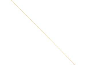 14K Yellow Gold 1mm wide Solid and Diamond-cut Singapore Chain Bracelet 14K Yellow Gold 1mm wide Solid and Diamond-cut Singapore Chain Bracelet