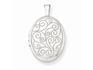 Swirl Pendant in Sterling Silver - Unisex Adult - Radiant - Mirror Finish Swirl Pendant in Sterling Silver - Unisex Adult - Radiant - Mirror Finish