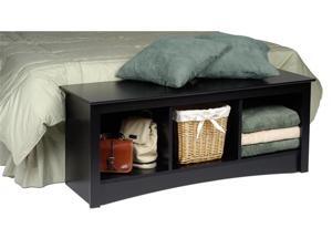 Black Cubbie Bench By Prepac Black Cubbie Bench By Prepac