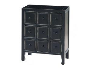 Wayborn Furniture Suchow Cd Chest, Ant. Black - 5650B Wayborn Furniture Suchow Cd Chest, Ant. Black - 5650B