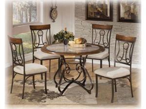 Round Dining Room Table Top in Brown - Signature Design by Ashley Furniture Round Dining Room Table Top in Brown - Signature Design by Ashley Furniture
