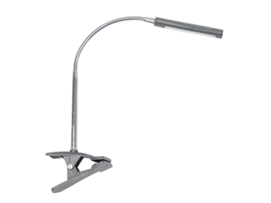 Art Clamp Lamp In Silver Finish Art Clamp Lamp In Silver Finish