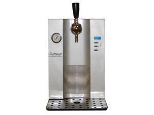 Mini Keg Beer Dispenser (For Use with 5L Kegs) in Black and Silver by Vinotemp Mini Keg Beer Dispenser (For Use with 5L Kegs) in Black and Silver by Vinotemp