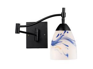 Elk Lighting Celina 1-Light Swing arm Sconce, Dark Rust - 10151-1DR-MT Elk Lighting Celina 1-Light Swing arm Sconce, Dark Rust - 10151-1DR-MT