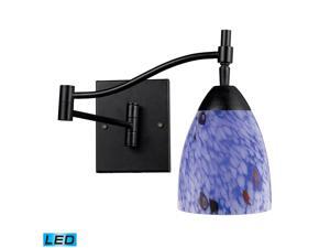 Elk Celina 1-Light Swingarm Sconce in Dark Rust - 10151-1DR-BL-LED Elk Celina 1-Light Swingarm Sconce in Dark Rust - 10151-1DR-BL-LED