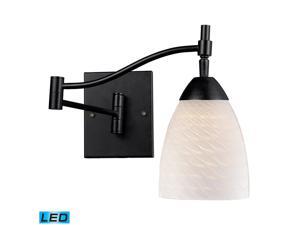 Elk Celina 1-Light Swingarm Sconce in Dark Rust - 10151-1DR-WS-LED Elk Celina 1-Light Swingarm Sconce in Dark Rust - 10151-1DR-WS-LED