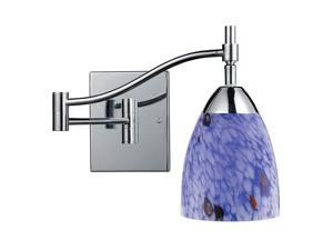 Elk Lighting Celina 1-Light Swing arm Sconce in Polished Chrome - 10151-1PC-BL Elk Lighting Celina 1-Light Swing arm Sconce in Polished Chrome - 10151-1PC-BL
