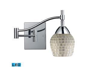 Elk Celina 1-Light Swingarm Sconce in Polished Chrome - 10151-1PC-SLV-LED Elk Celina 1-Light Swingarm Sconce in Polished Chrome - 10151-1PC-SLV-LED