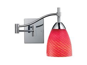 Elk Lighting Celina 1-Light Swing arm Sconce, Polished Chrome - 10151-1PC-SC Elk Lighting Celina 1-Light Swing arm Sconce, Polished Chrome - 10151-1PC-SC
